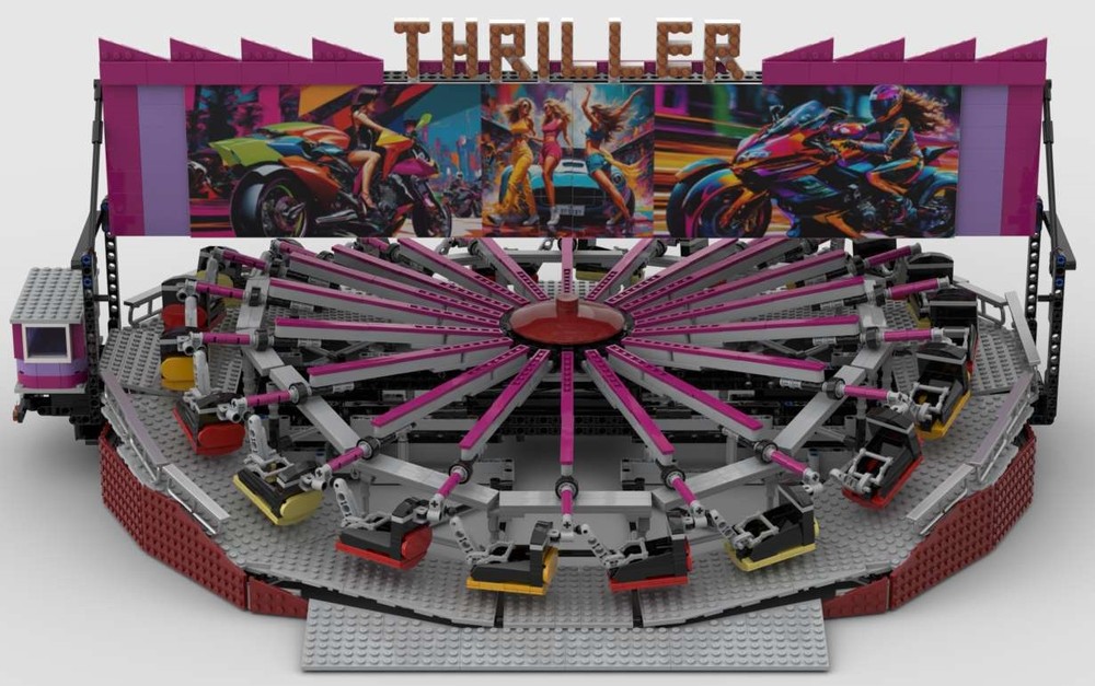 Lego Matterhorn Fairground ride
