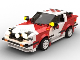 Nissan Silvia'88-BANDAMA Rally 1988 / Alain Ambrosino's Nissan Silvia 200 SX / 'GREEN OWL' (LiTE Series, class Silvia)