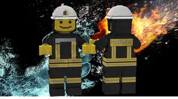 Maxifigure German Firefighter (Deutsche Feuerwehr Figur)