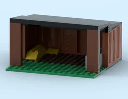 Run-in shed