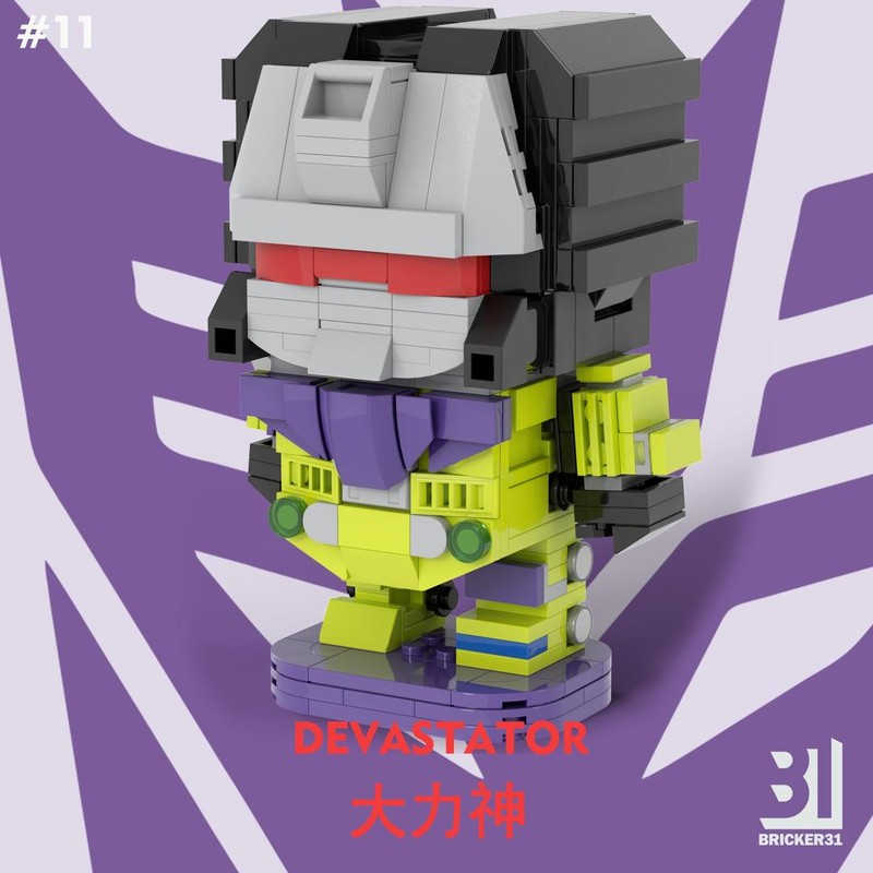Lego MOC - Brickheadz DEVASTATOR