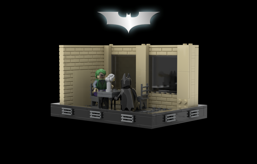 Lego The Dark Knight Interrogating the Joker