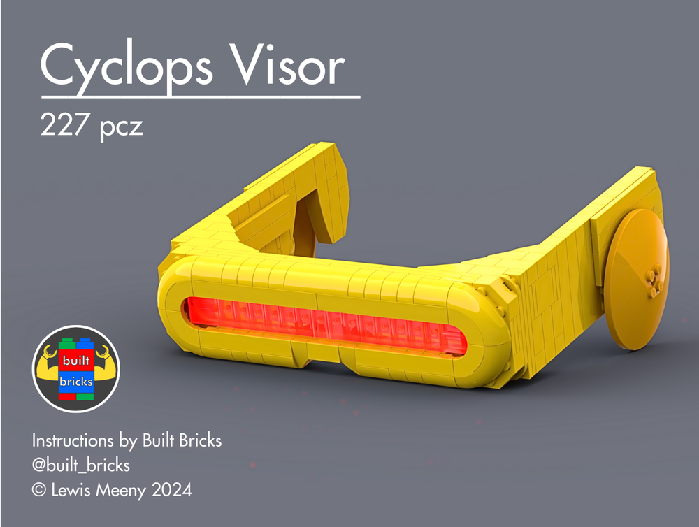 Lego Wearable Cyclops Visor