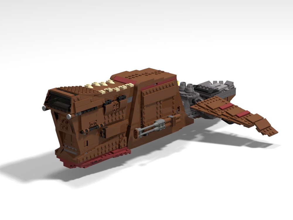 Lego Bounty Hunter Bossk's Hound's Tooth - YV-666 light freighter