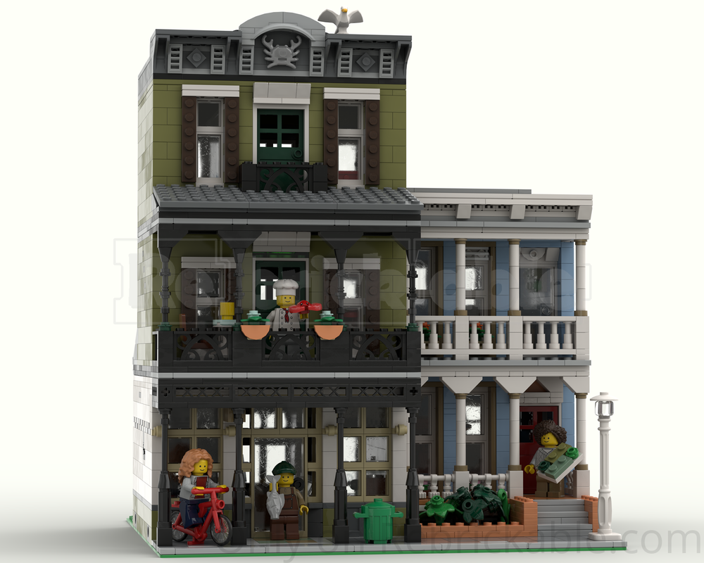 Lego Modular Fish Market