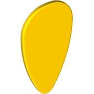 Lego Shield Ovoid [Plain] / Yellow