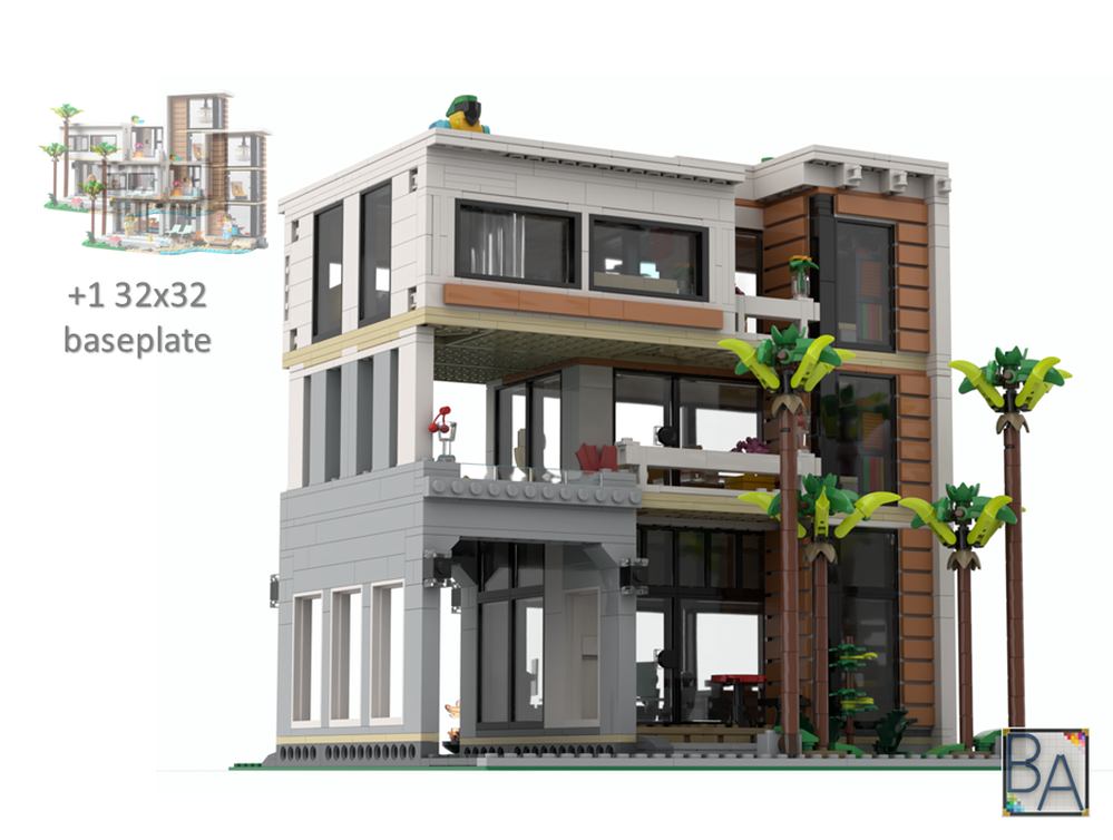Lego Modern House XL