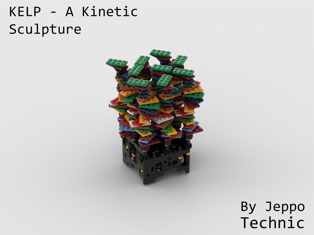 Lego KELP - A Kinetic Sculpture