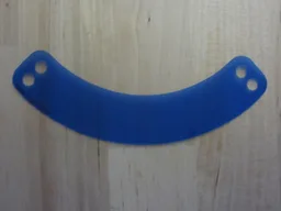 Science & Technology Panel - Curved / Trans-Dark Blue