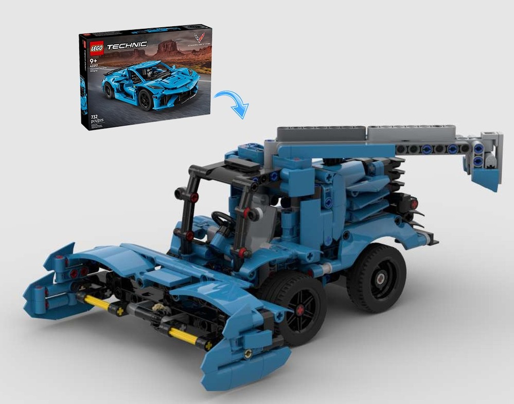 Lego Combine Harvester 42217 Alternate Build