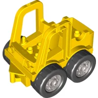 Duplo Street Sweeper, with Wheel / Yellow
