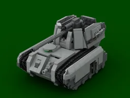 Krieg pattern Basilisk. Astra Militarum self-propelled artillery. Warhammer