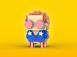 Elton John Brickheadz LEGO MOC