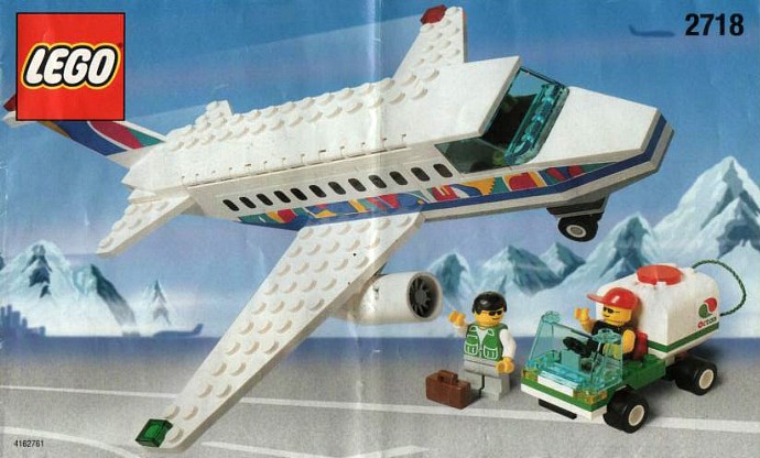 Lego Aircraft and Ground Crew (Air 2000 Version)