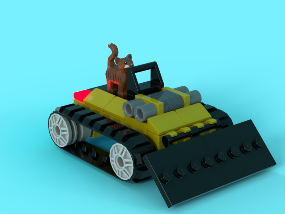 Lego Cat bulldozer