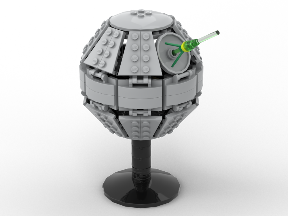 Lego Death Star - modification of set 40591 (+3 scenes inside)