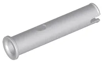 Technic Pin Long 3l with Stop and Hole / Light Bluish Gray