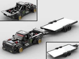 Ford F150 Hoonitruck + Futura trailer