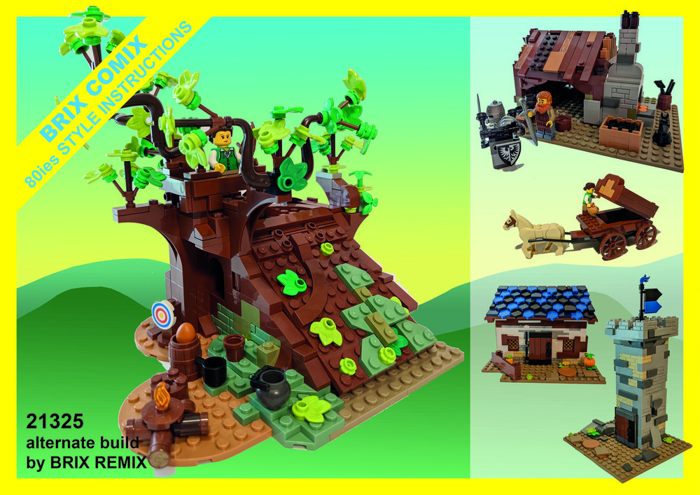 Lego Brix Comix Medieval Blacksmith