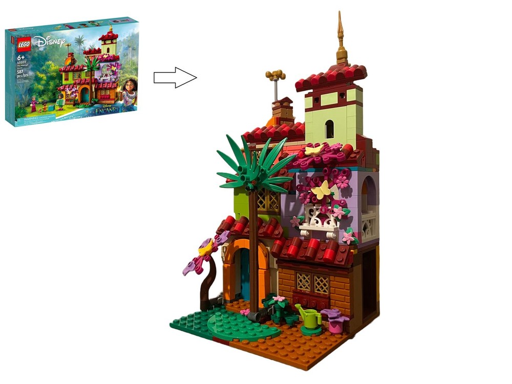Lego Madrigal House Modular Alternate build 43202