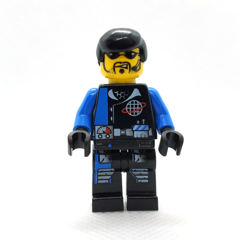 Lego Charge with Black and Blue Clothing