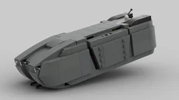 Futuristic Luxury Dropship