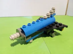 Mini blue Concorde