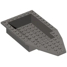 Boat Deck 8 x 16 x 3 / Dark Bluish Gray