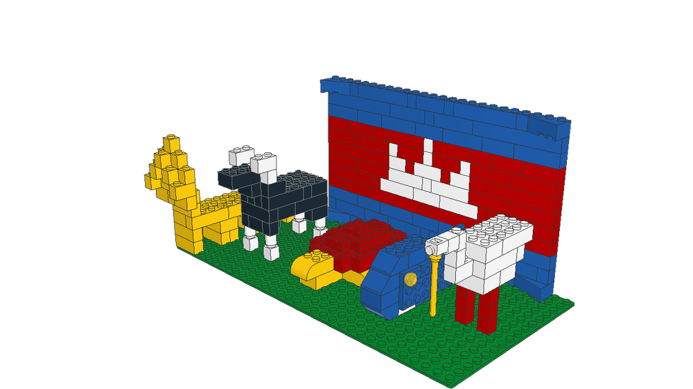 Lego 4153 National Animals of Cambodia