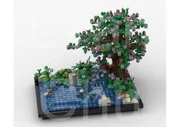 Tree on a Lake Spring