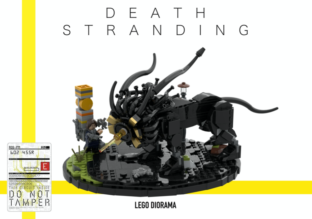 Lego Death Stranding - Lion BT Boss Fight