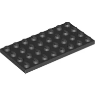 Plate 4 x 8 / Black