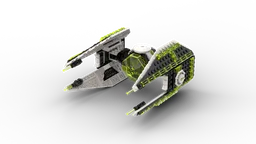 Blacktron II Twin Ion Engine Interceptor Starfighter