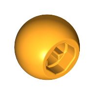 Lego Technic Ball Joint / Bright Light Orange