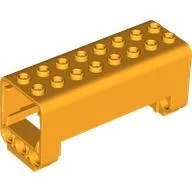 Brick Special 3 x 8 x 4 Crane Section / Bright Light Orange