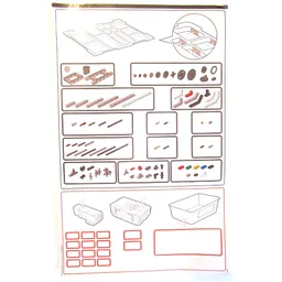 Sticker Sheet for Set 45544-1 / [No Color/Any Color]
