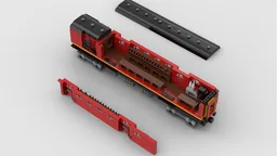 Post Office Mobile Sorting Carriage