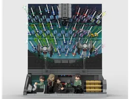 Aldhani Heist diorama