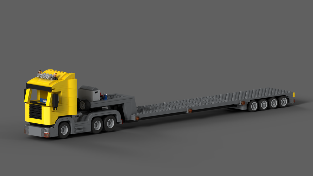 Lego Heavy Haulage Semi 8 Studs