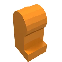 Leg, Right / Orange