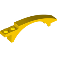 Lego Brick Arch 8 x 1 x 1 2/3 Curved / Yellow