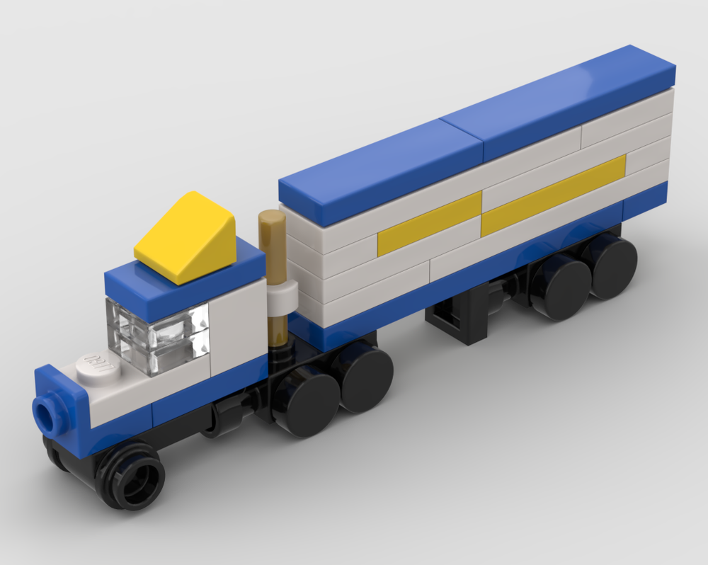 Lego 6367 - Truck (microscale version)