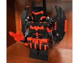 Bat-Man Hellbat Megafigure (Up-scale minifigure)
