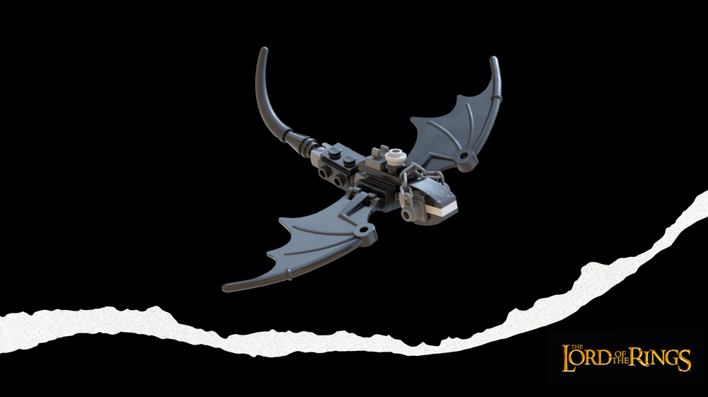 Lego LOTR Fell Beast - Mini Scale