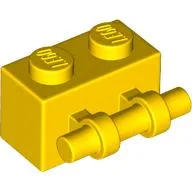 Brick Special 1 x 2 with Handle / Yellow