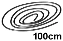 String Cord Thin (0.5mm) 100cm / Black
