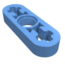 Technic Beam 1 x 3 Thin / Medium Blue