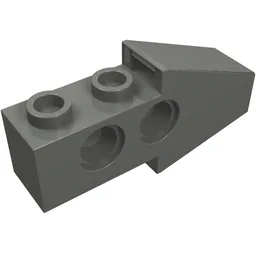Technic Slope Short (Wing Front) / Dark Bluish Gray