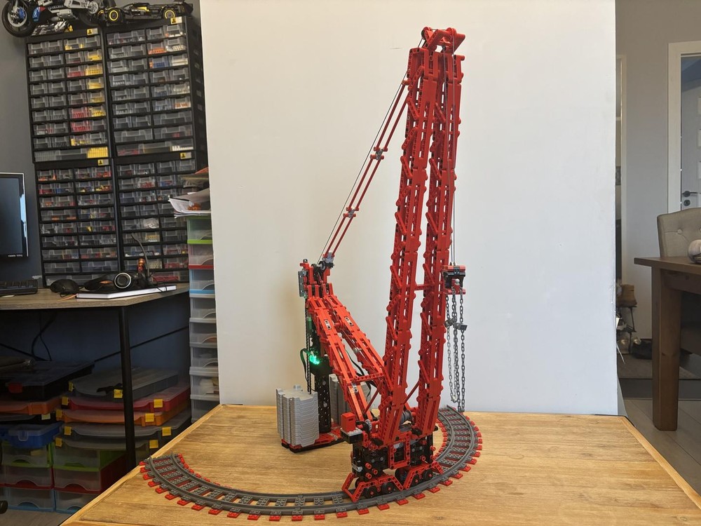 Lego 75cm mini Mammoet SK series POWER UP edition