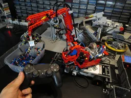 RC Material Handler PS4 controlled